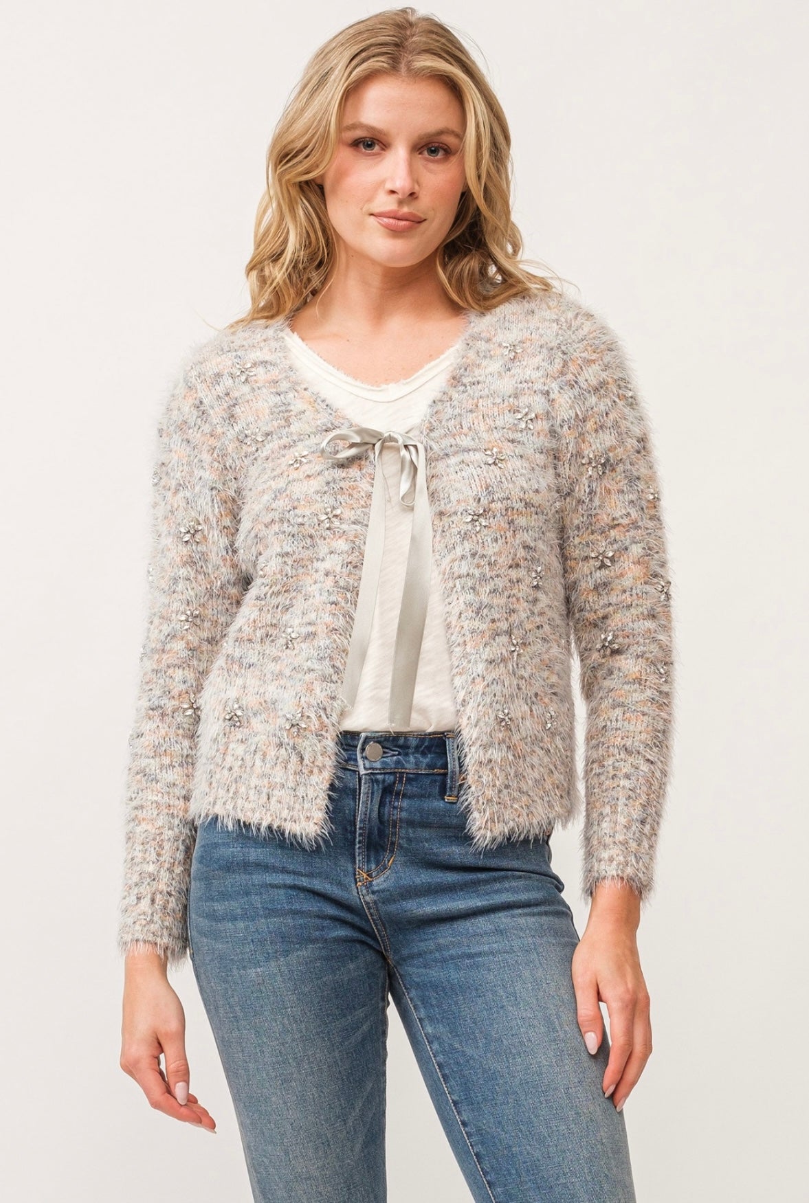 Sarafina Tie Front Cardigan