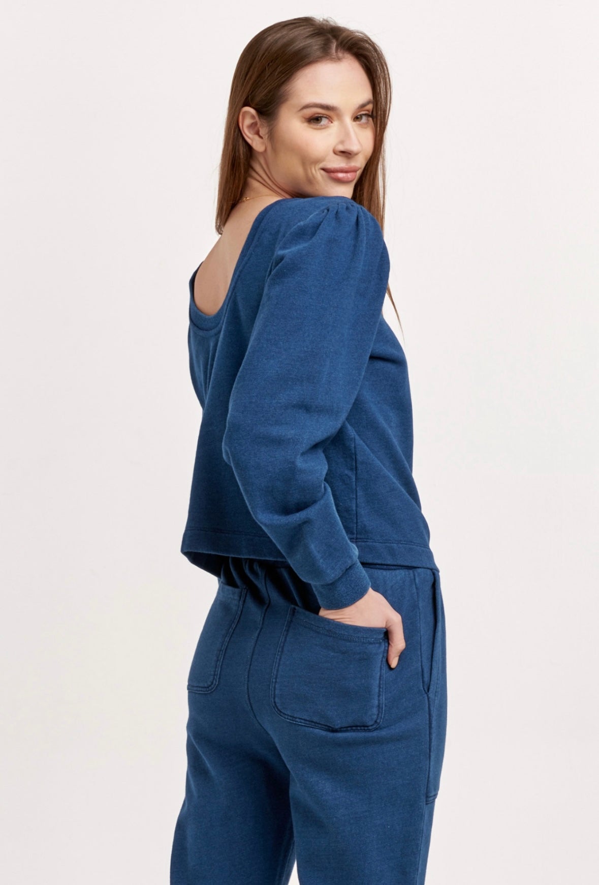Dear John Raya Scoop Back Sweatshirt