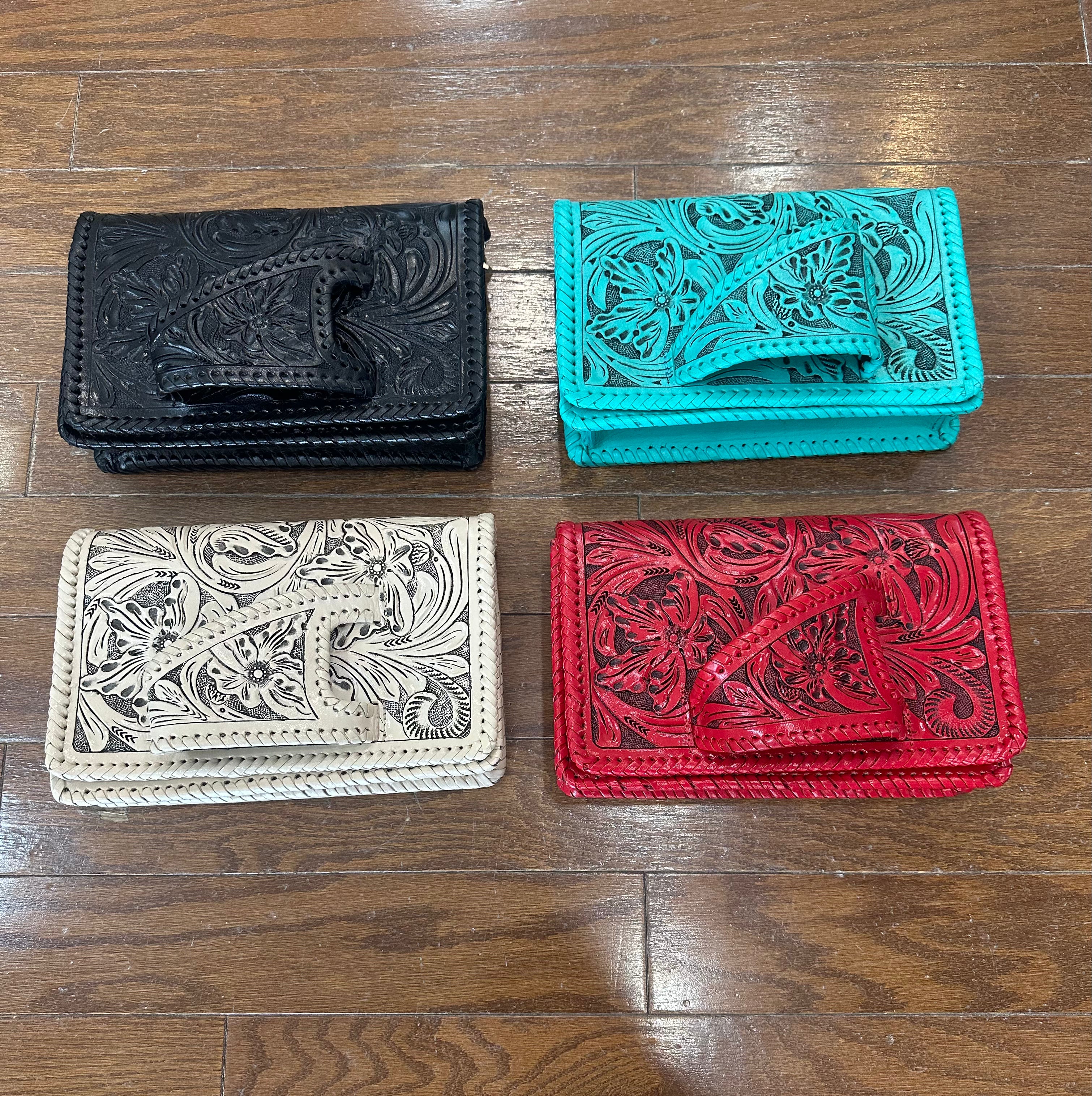 El Guante Tooled Purse
