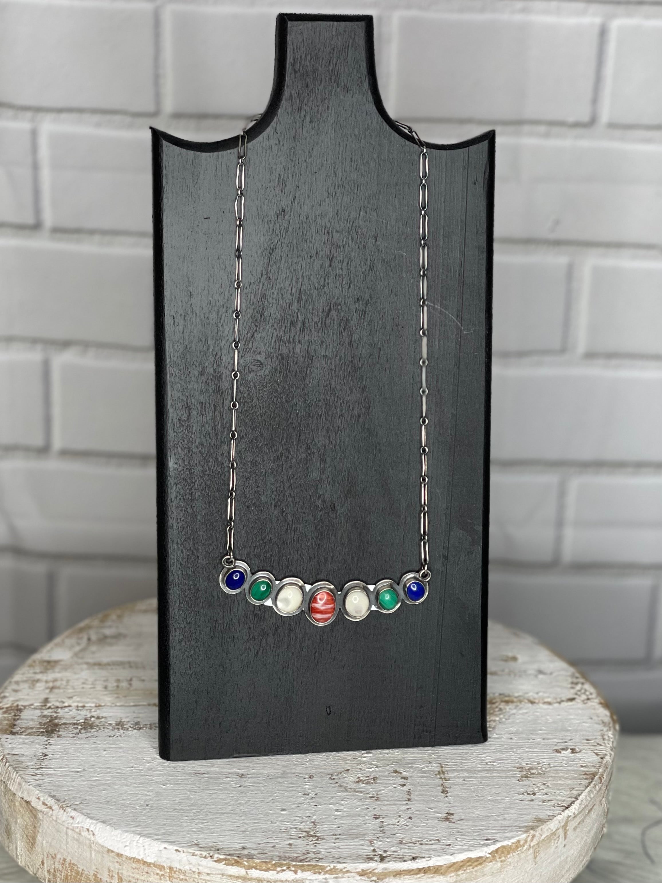 7 Stone Necklace