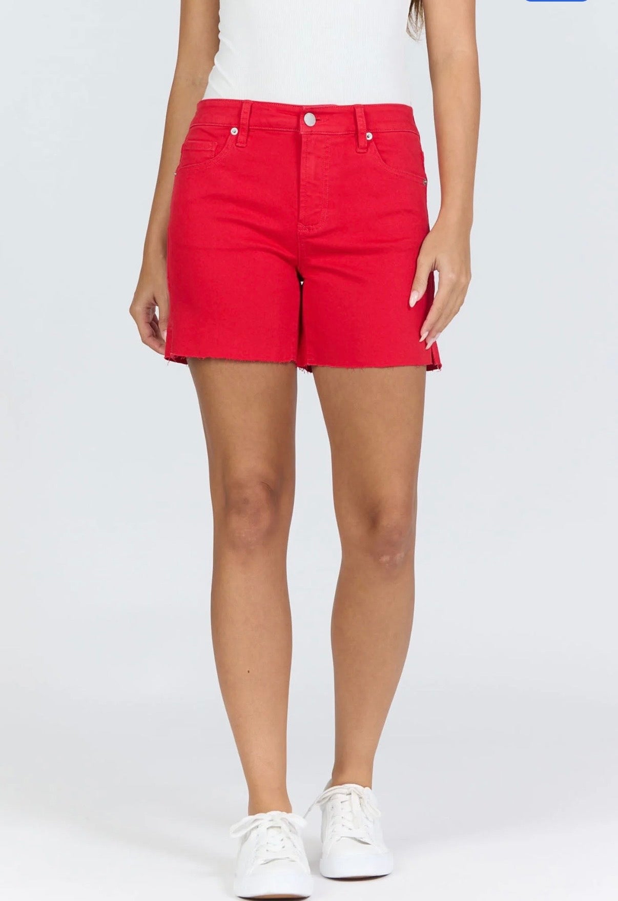 Dear John Julian Denim Short Salsa
