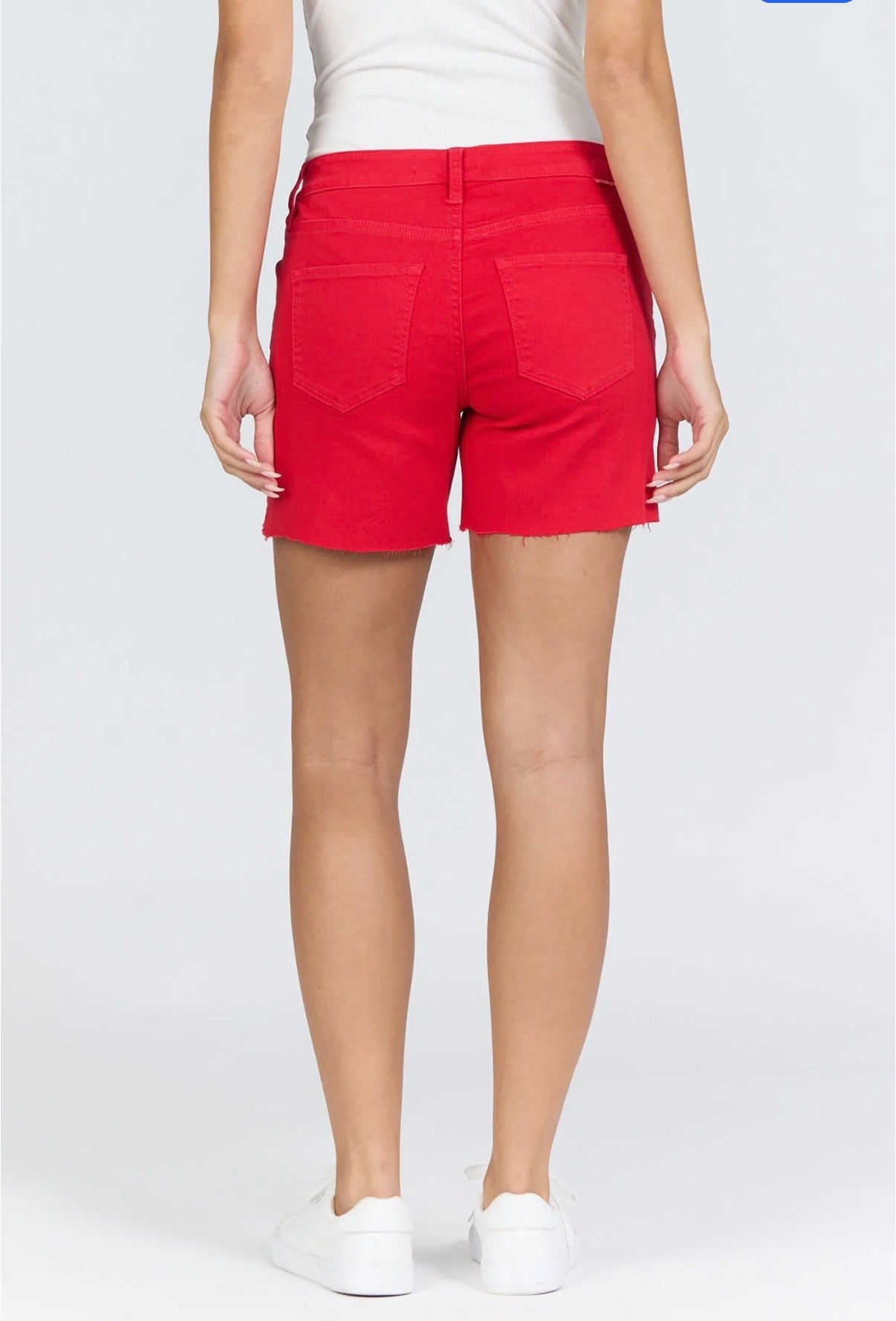 Dear John Julian Denim Short Salsa